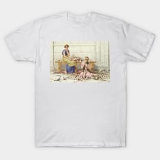 Rose garlands, Henry Ryland, R.I. (1856-1924) T-Shirt